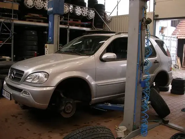 Auto připravené na přezutí kol