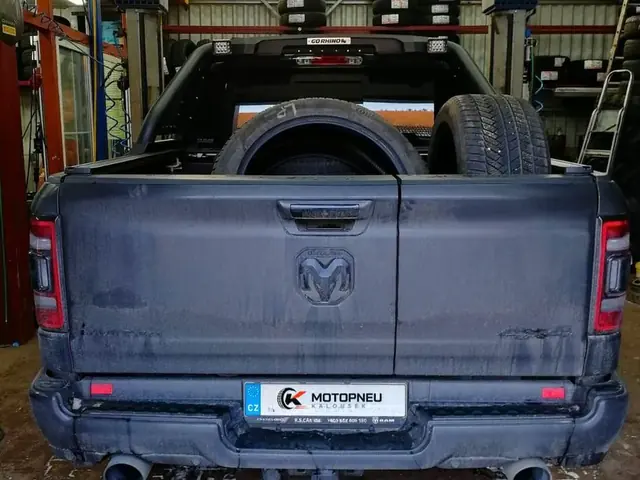 Dodge RAM po servisu v dílně